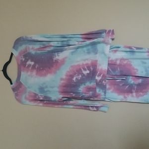 Victoria Secret PINK Tie Dye Set